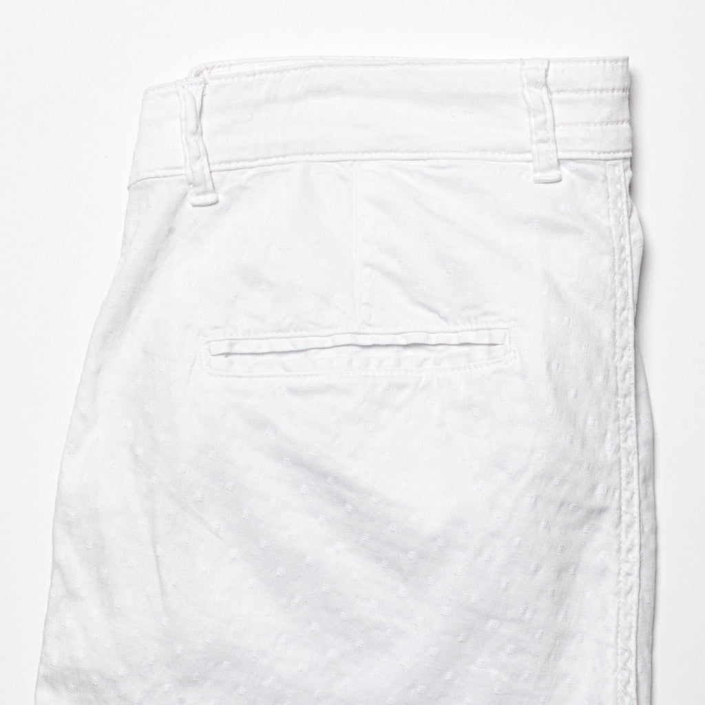 The Bruno Jacquard Shorts - White Shorts Eight-X   
