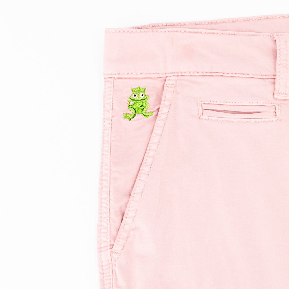 Pink FROG Chino Shorts Chino Shorts Eight-X   