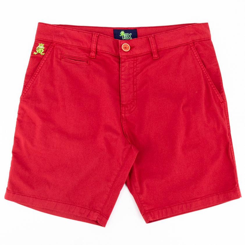 Eight-X | Designer Menswear | Red Frog Shorts