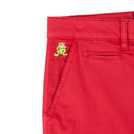 Red FROG Chino Shorts Shorts Eight-X   