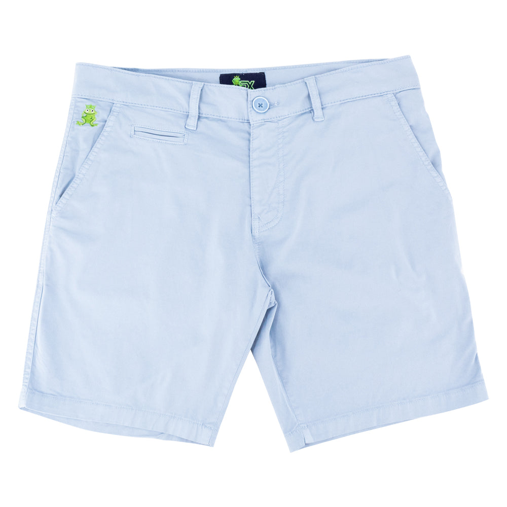 Light Blue FROG Chino Shorts Chino Shorts Eight-X BLUE 29 