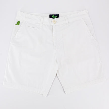 White FROG Chino Shorts Shorts Eight-X   