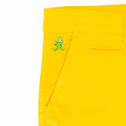 Yellow FROG Chino Shorts Shorts Eight-X   