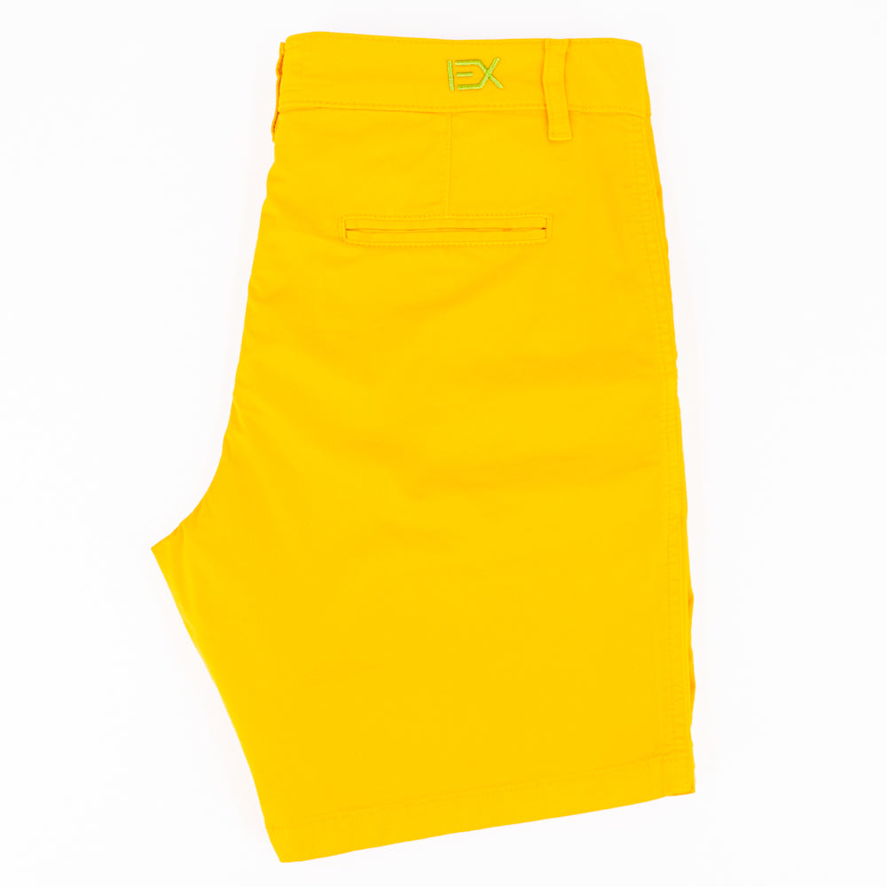 Yellow FROG Chino Shorts Shorts Eight-X   