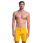 Yellow FROG Chino Shorts Shorts Eight-X   
