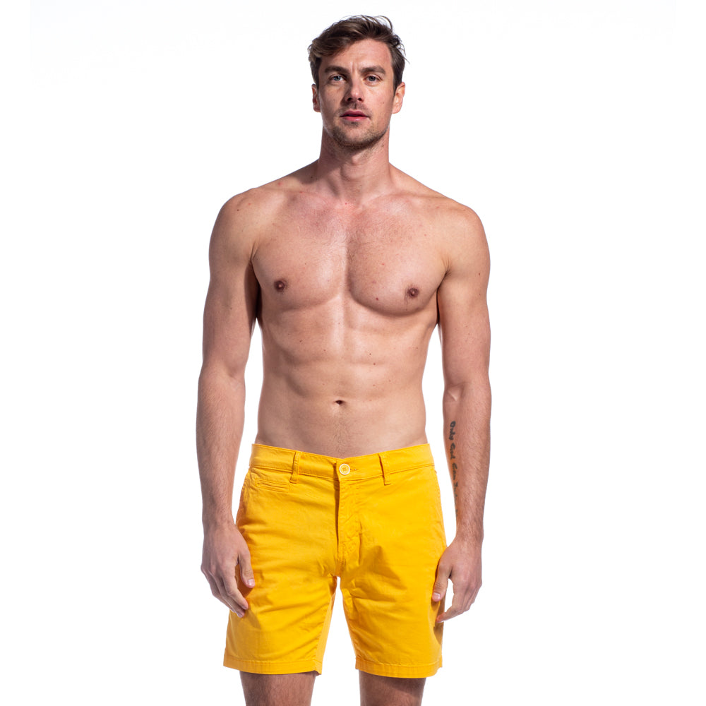Yellow FROG Chino Shorts Chino Shorts Eight-X YELLOW 29 