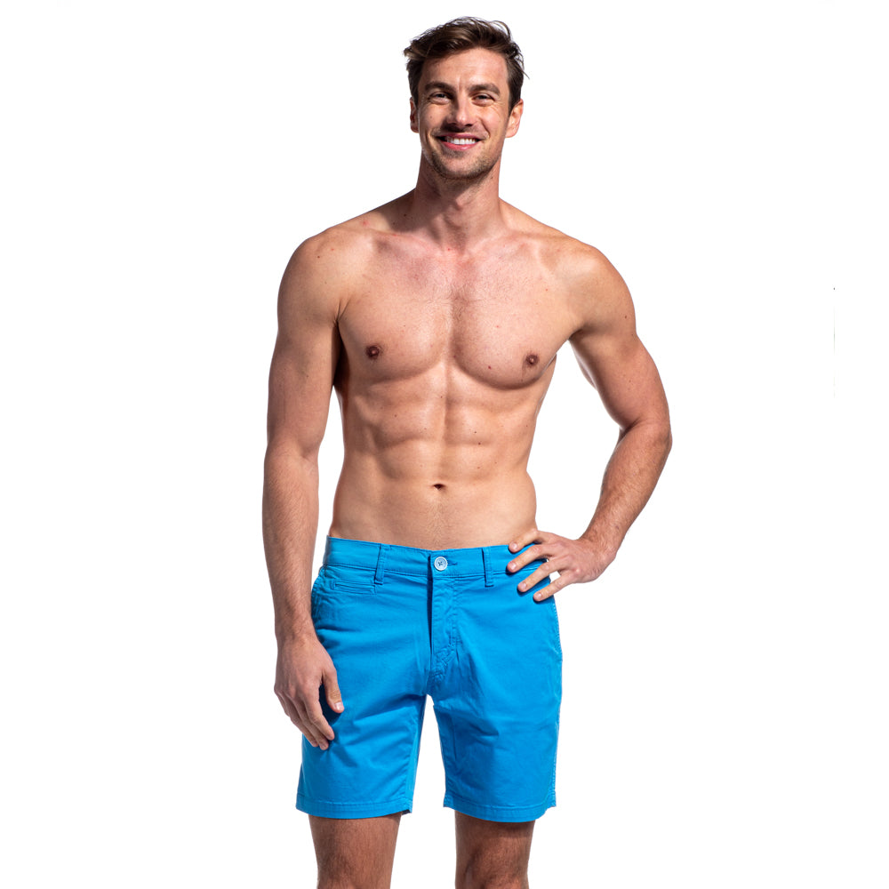 Sky Blue FROG Chino Shorts Shorts Eight-X   