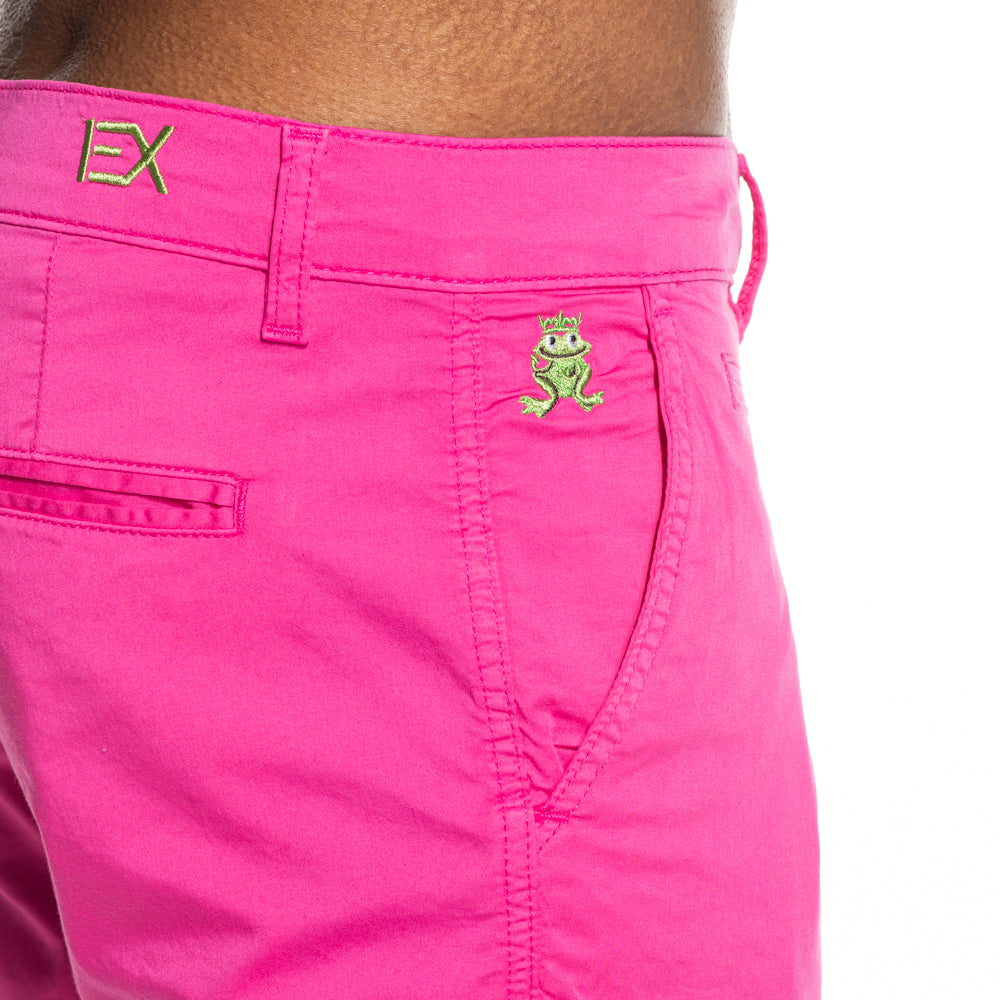 Fuchsia FROG Chino Shorts Shorts Eight-X   