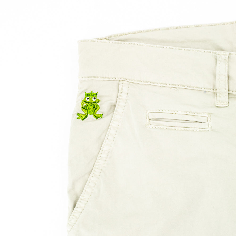 Beige FROG Chino Shorts Chino Shorts Eight-X   