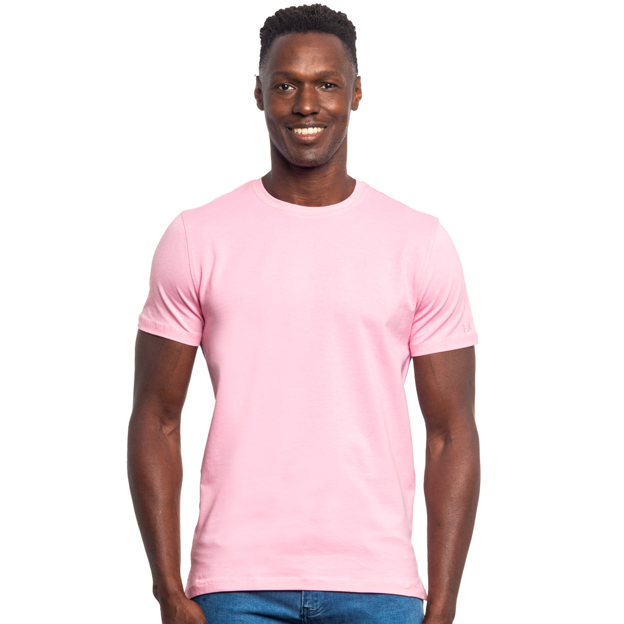 Essential Crew Neck T-Shirt Pink