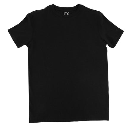 Black Crew Neck T-Shirt Essentials Eight-X   