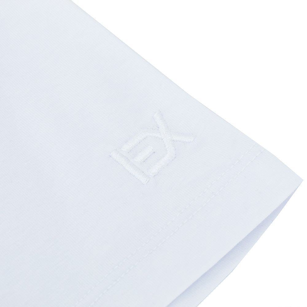 White V Neck T-Shirt T-Shirts Eight-X   