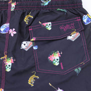Urban Jungle Print Swim Trunks Swim Trunks EightX   