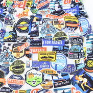 American Road Trip Print Swim Trunks Swim Trunks EightX   