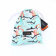 Shark Print Swim Trunks Swim Trunks EightX   