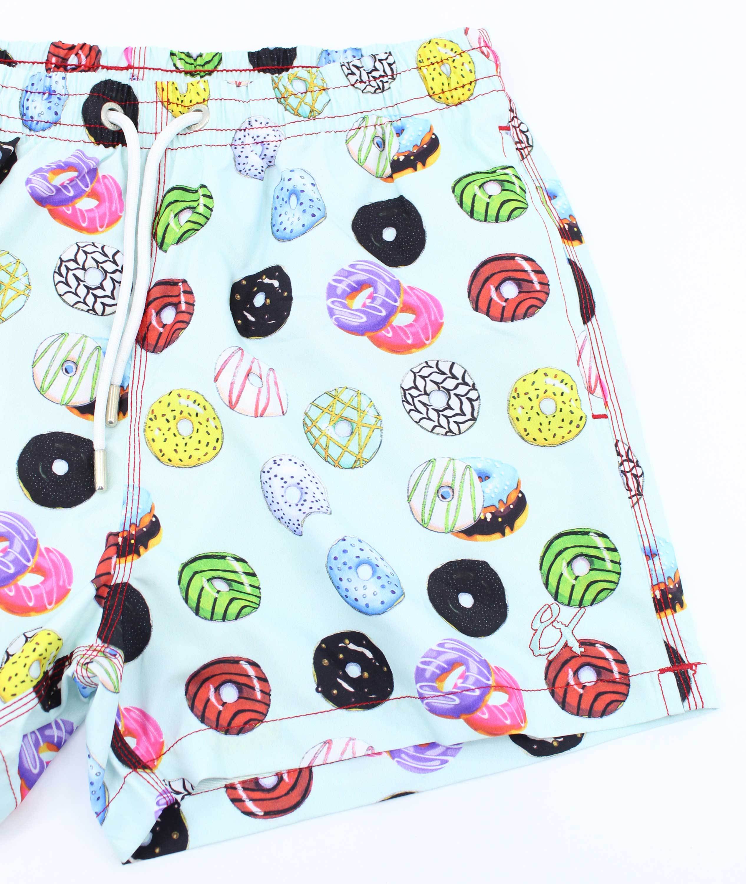 Eight-X Designer Swimwear Donuts Print Trunks - Main Image