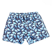 Blue Fish Swim Trunks Swim Trunks EightX   
