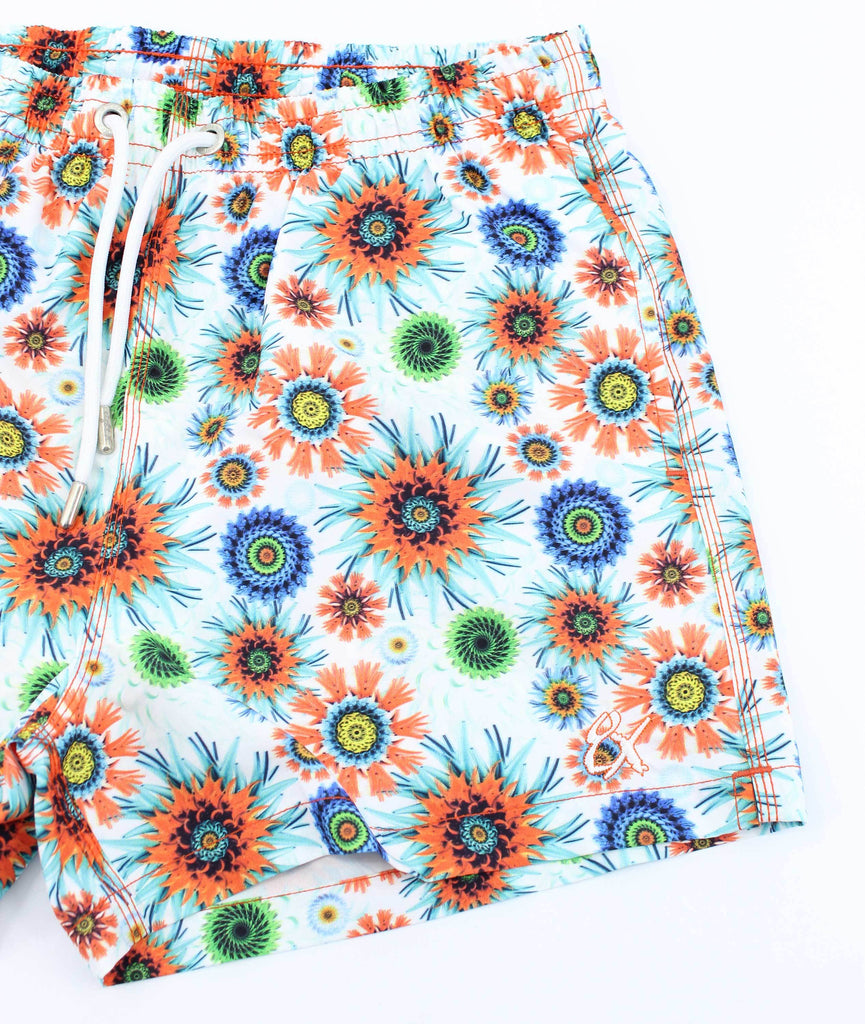 Sea Floral Swim Trunks Swim Trunks EightX   