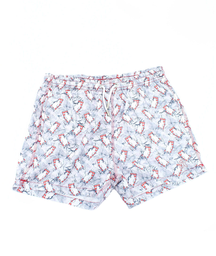 Polar bear swim trunks deals