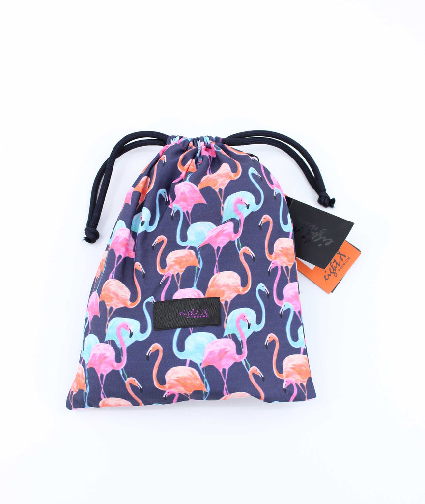 Flamingo Print Swimwear Swim Trunks EightX   