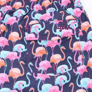 Flamingo Print Swimwear Swim Trunks EightX   