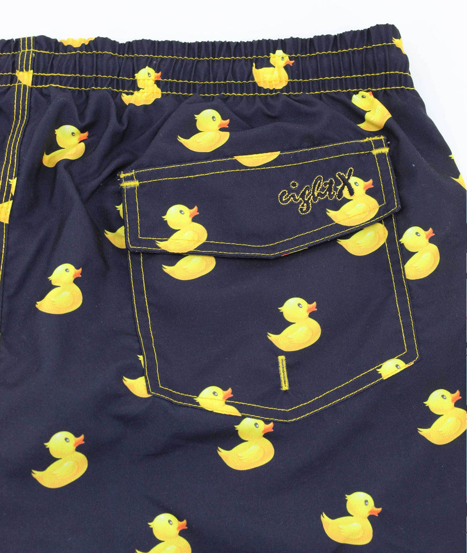 Mens rubber ducky swim trunks outlet