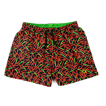 Chili Pepper Print Trunks Swim Trunks Eight-X