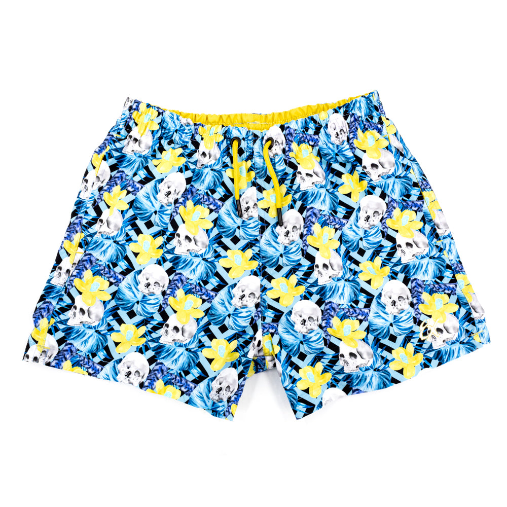 Tropic Slumber Print Trunks Swim Trunks Eight-X   