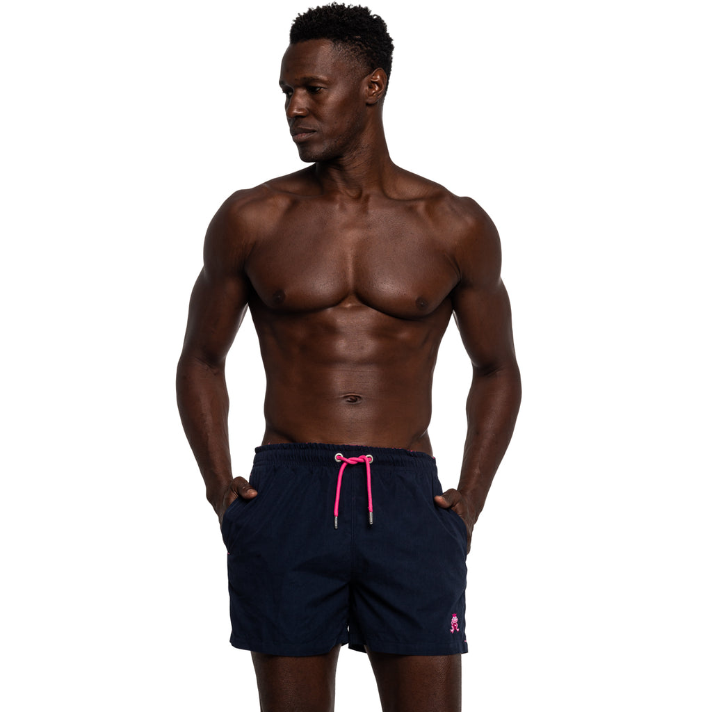 FROG Swim Trunks - Navy / Magenta Swim Trunks Eight-X   