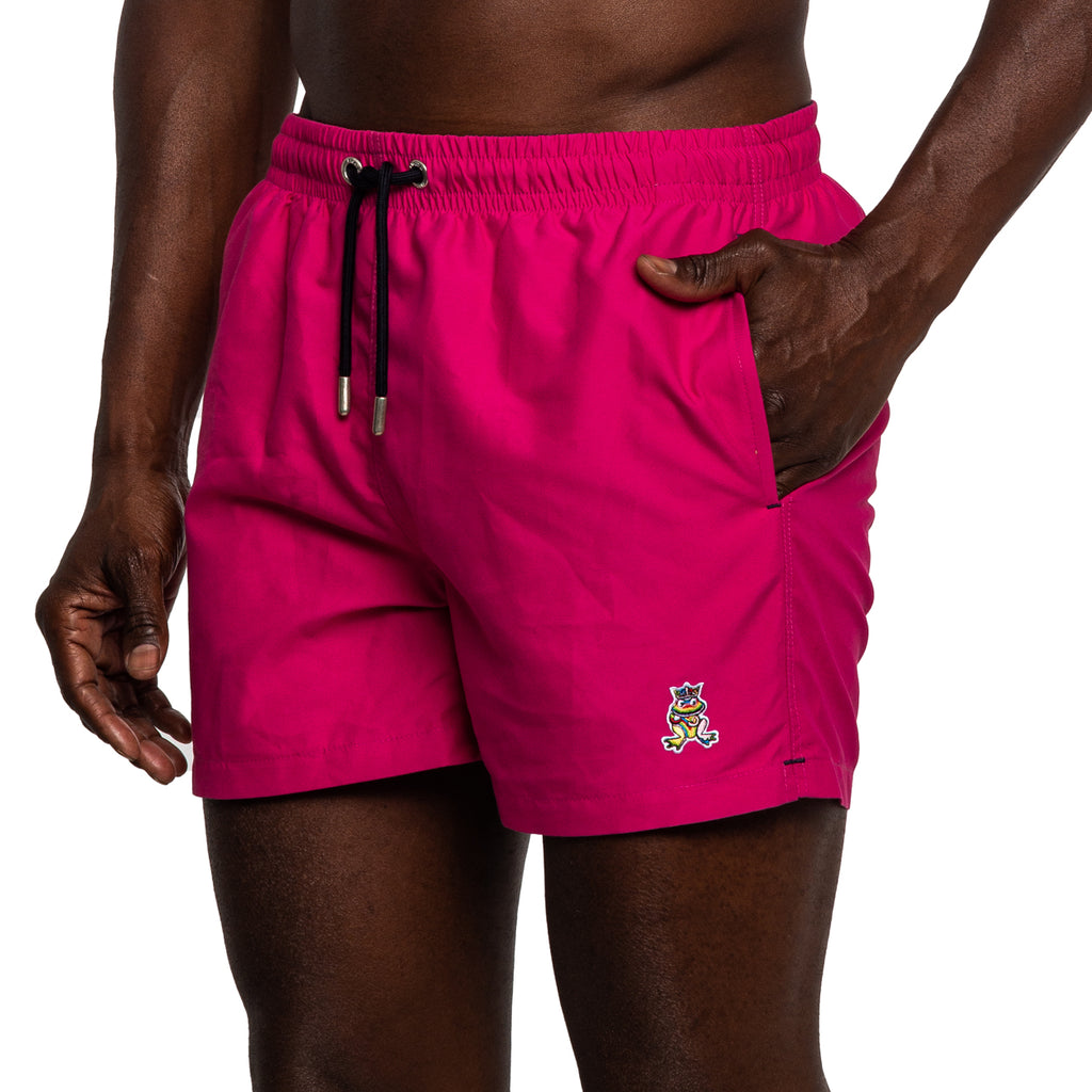 FROG Swim Trunks - Neon Magenta Swim Trunks Eight-X   