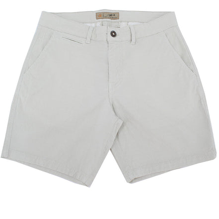 Beige Slim Fit Jacquard Shorts Chino Shorts Eight-X   