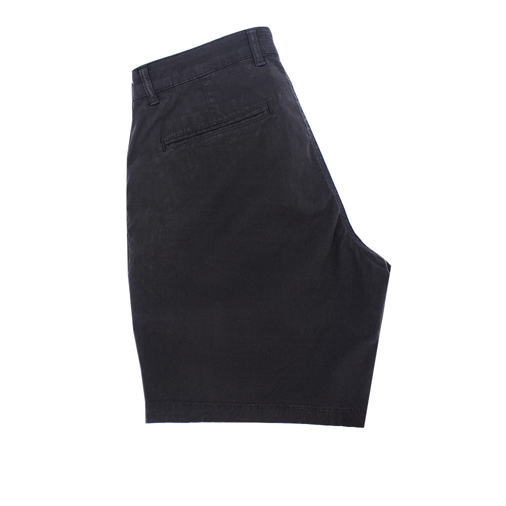 Black Slim Fit Jacquard Shorts Chino Shorts Eight-X   