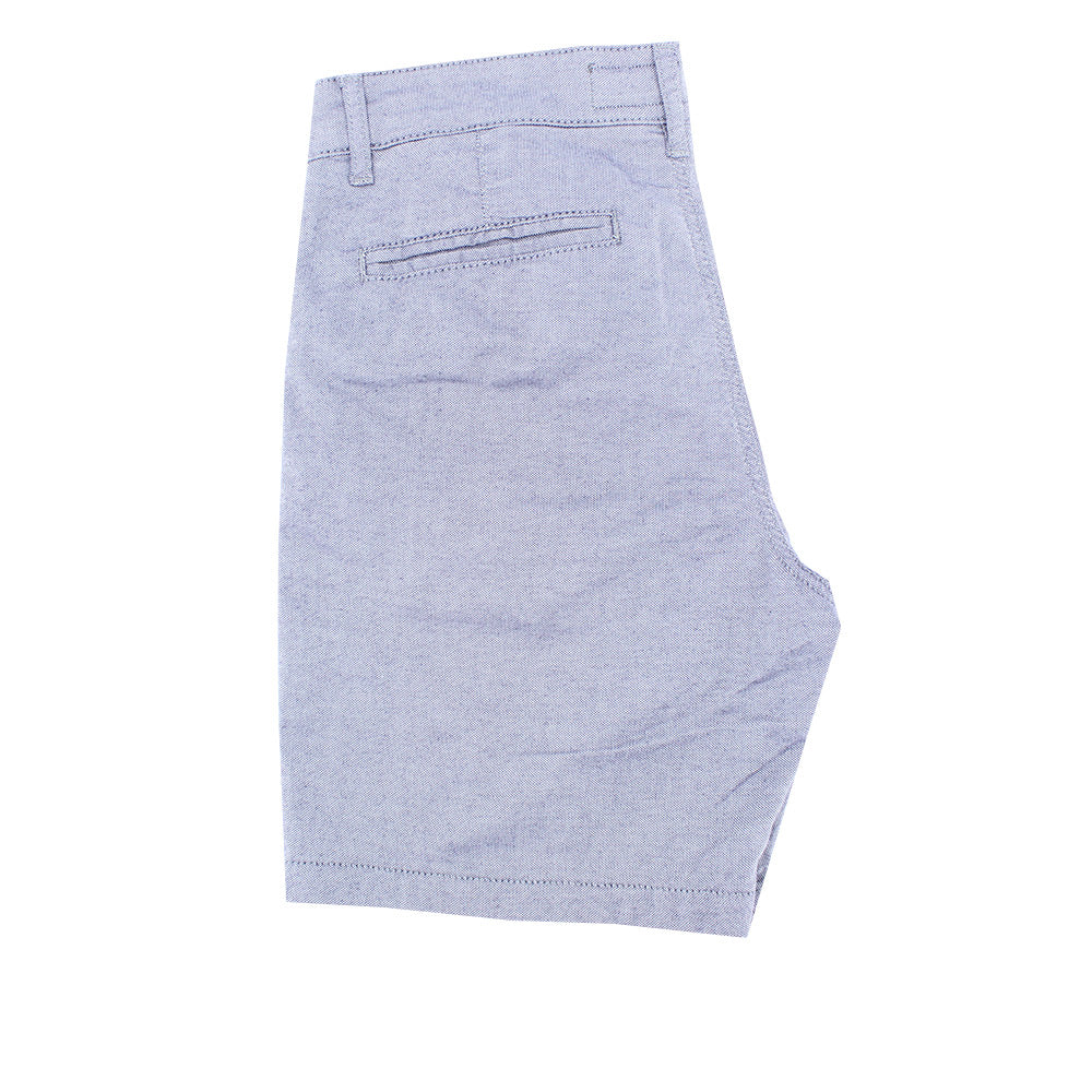 Grey Slim Fit Textured Shorts Chino Shorts Eight-X   