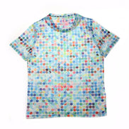 Multi Dots Print T-Shirts Polos EightX   