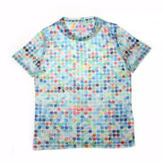 Multi Dots Print T-Shirts Polos EightX   