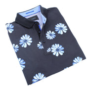 Blue Daisy Polo Polos EightX