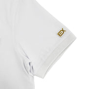 White Multi Patch Polo Polos Eight-X