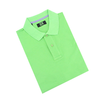 Green Polo with EX Logo Polos Eight-X
