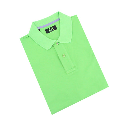 Green Polo with EX Logo Polos Eight-X