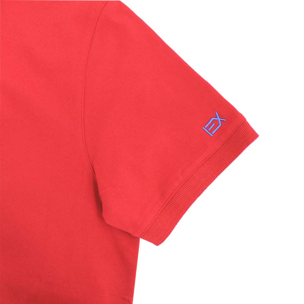 Red Polo with EX Logo Polos Eight-X