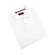 White Polo with EX Logo Polos Eight-X