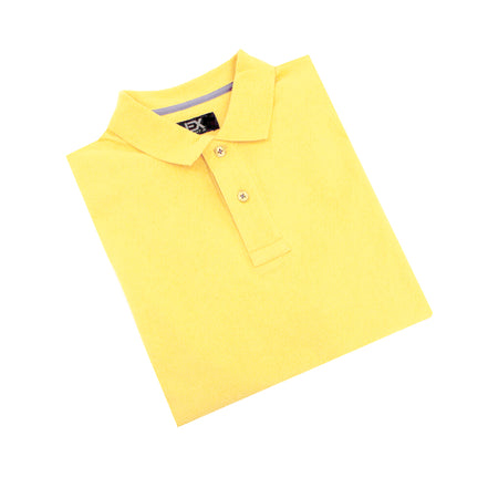 Yellow Polo with EX Logo Polos Eight-X