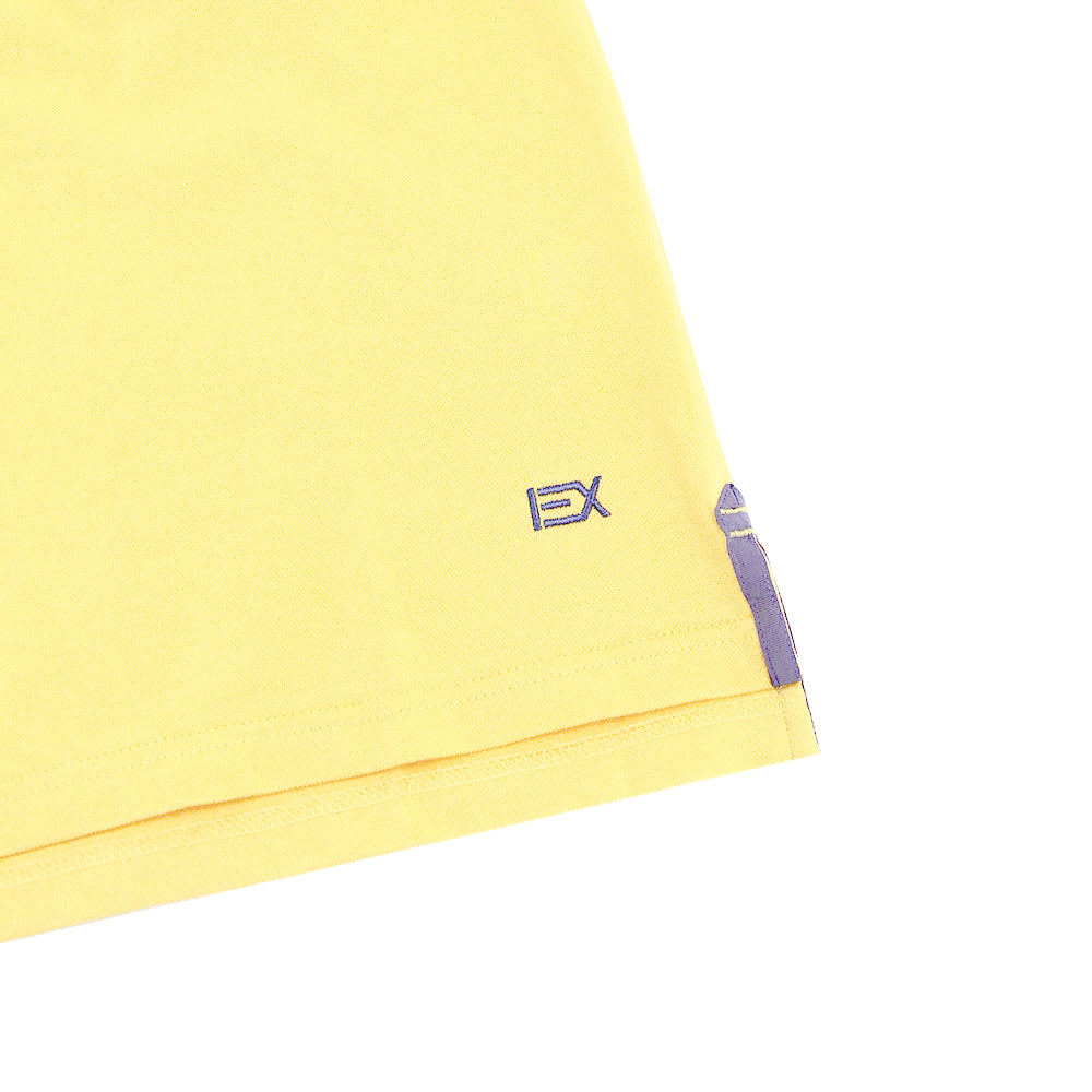 Yellow Polo with EX Logo Polos Eight-X