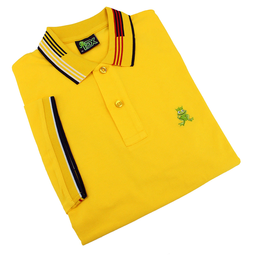 Pablo FROG Polo - Yellow Polos Eight-X   