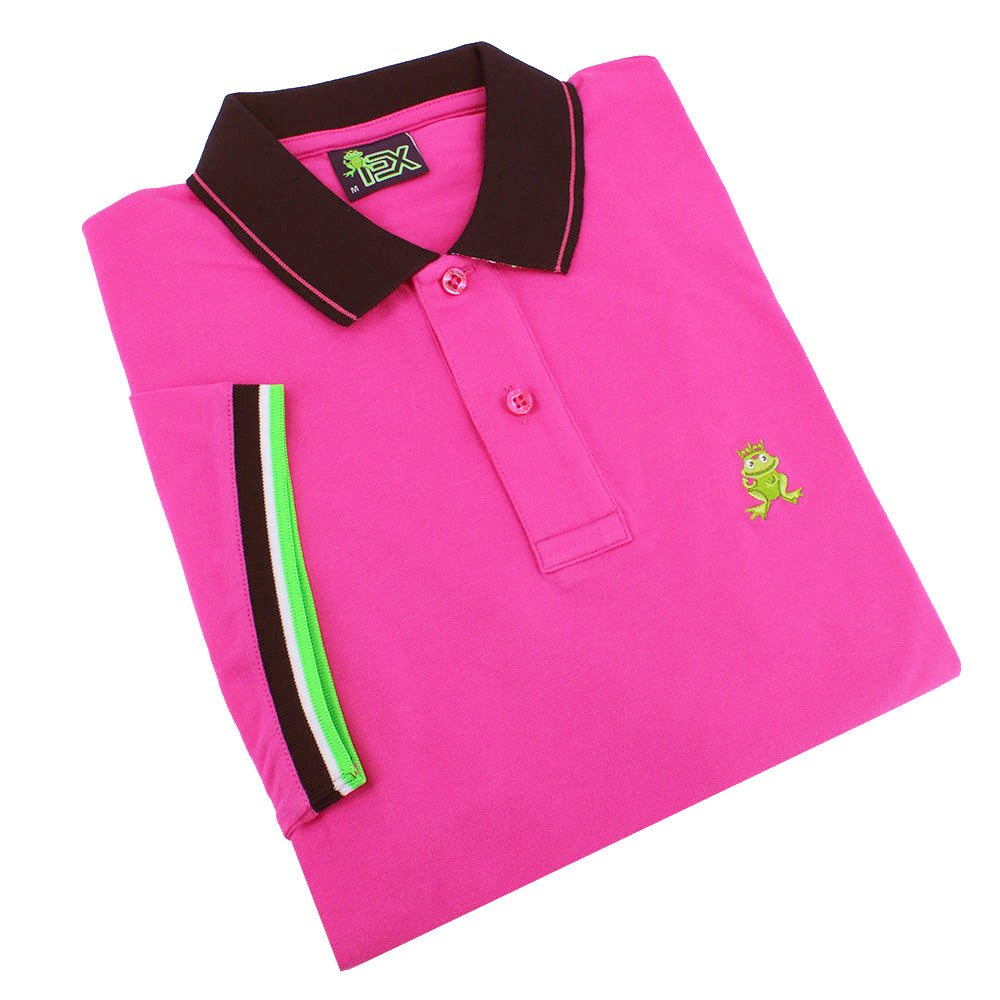 Bruno FROG Polo - Fuchsia Polos Eight-X   