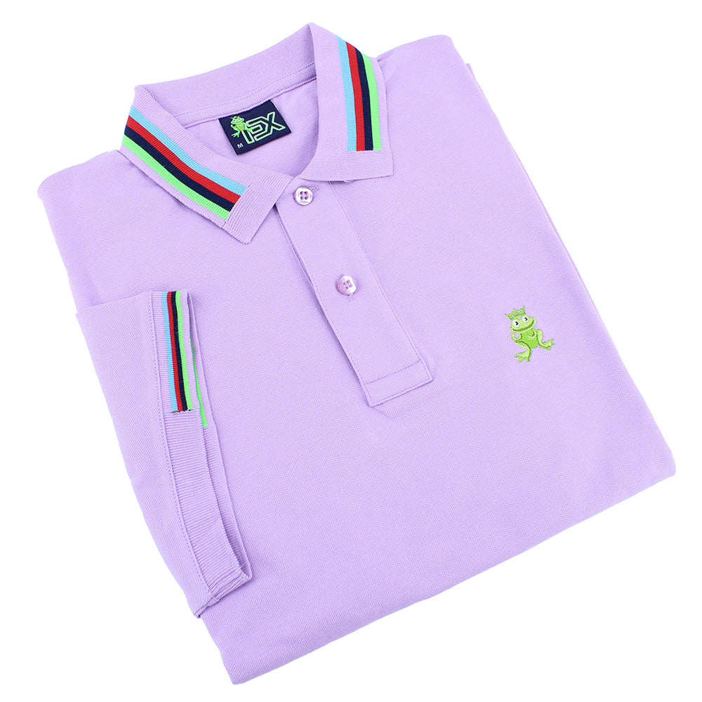 Anthony FROG Polo - Lilac Polos Eight-X   