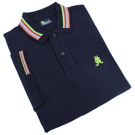 Anthony FROG Polo - Navy Polos Eight-X