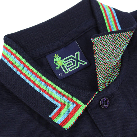 Alfonso FROG Polo - Navy Polos Eight-X