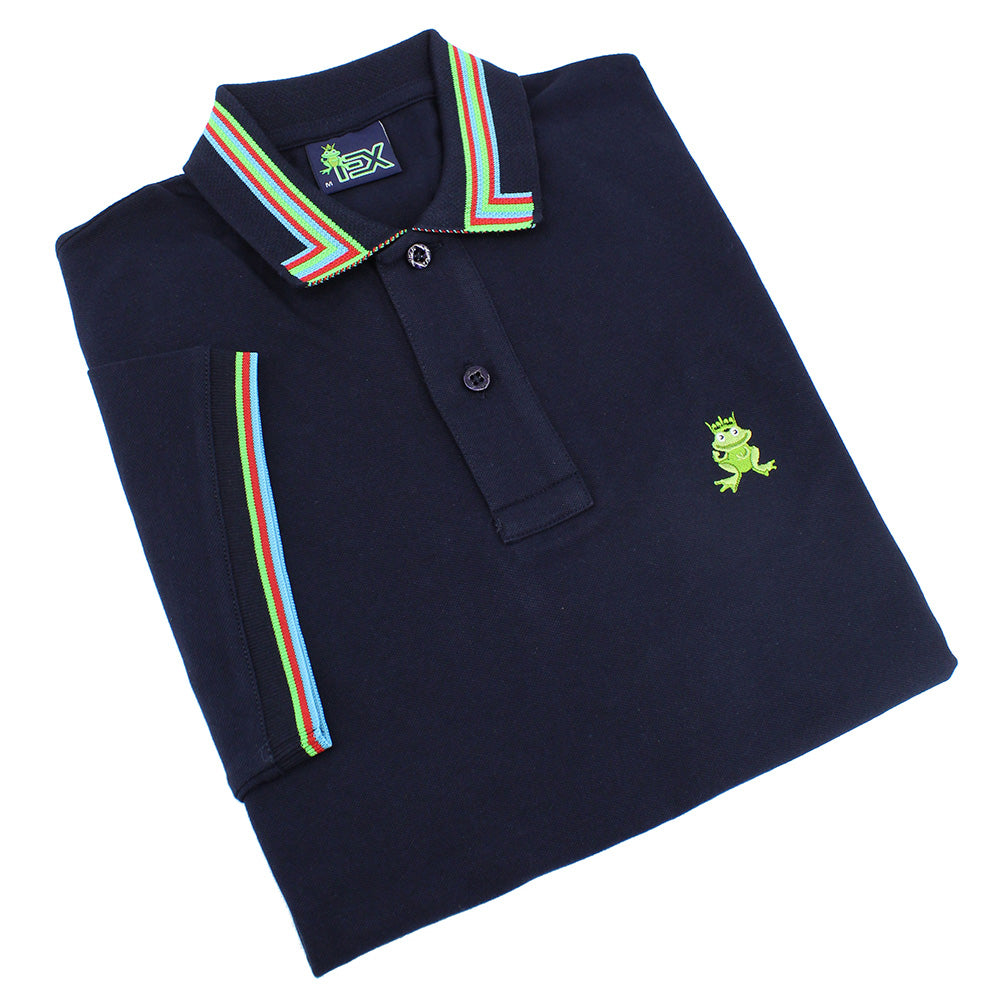 Alfonso FROG Polo - Navy Polos Eight-X