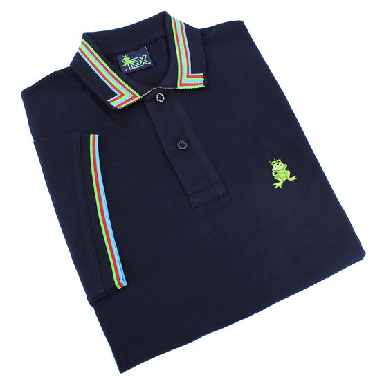 Alfonso FROG Polo - Navy Polos Eight-X